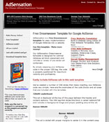 AdSensation Website Template