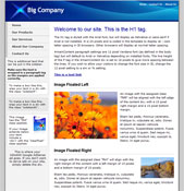 Big Company Website Template