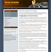 FeuxjoJQuery Website Template