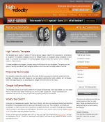 High Velocity Website Template